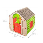 Детска пластмасова къщичка за игра на двора Magic Playhouse – размери.