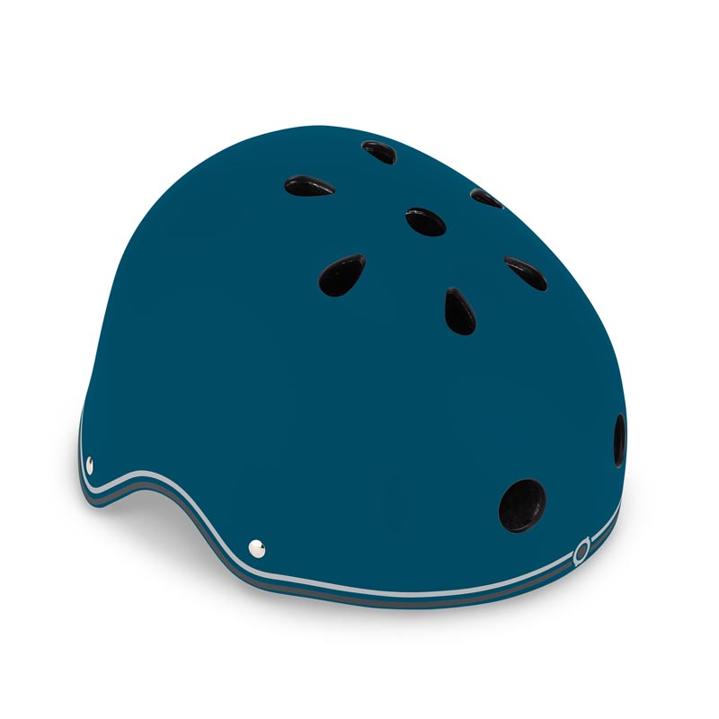 Детска каска за колело и тротинетка Globber XS/S (48-53CM) - петролено синьо