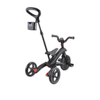 Детска триколка 4 в 1 GLOBBER EXPLORER TRIKE FOLDABLE, сгъваема, сиво-черен цвят