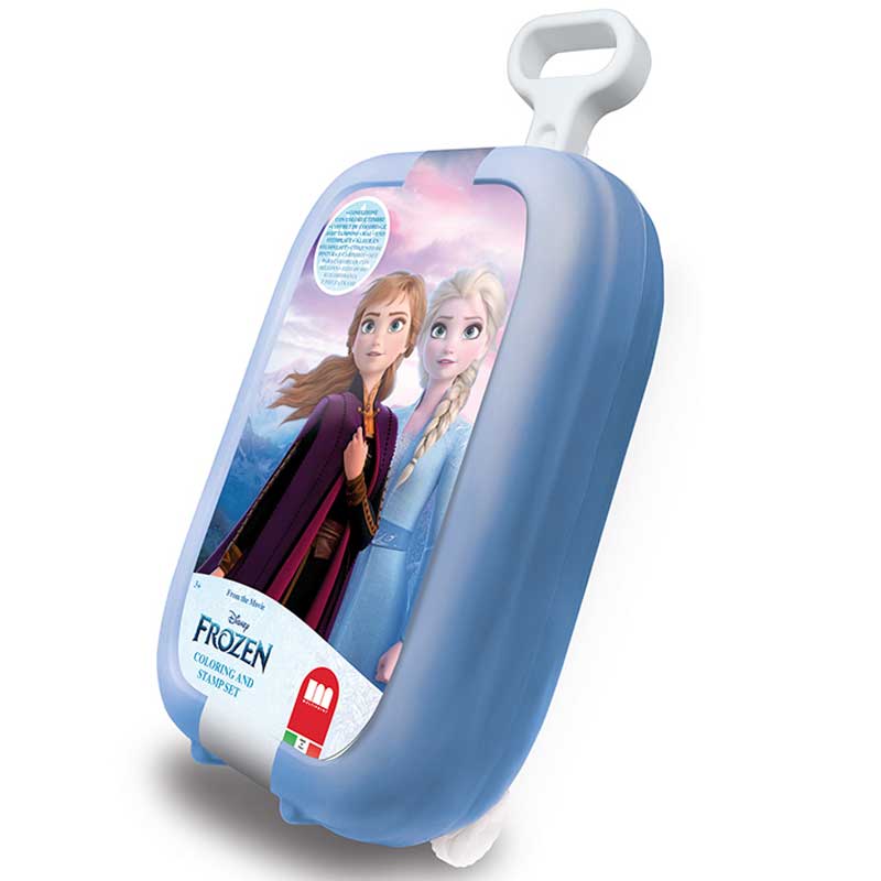 Детски комплект за рисуване "Frozen 2" в куфарче на колелца.