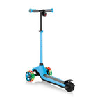 Електрическа тротинетка със светещи колела GLOBBER E-MOTION 4 PLUS за деца над 6 години - светло синя