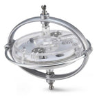 Жироскоп за деца с LED светлини NAVIR UFO, бял