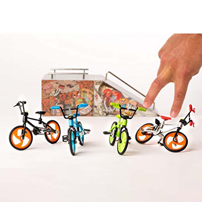 Играчка за пръсти Колело BMX, черно