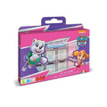 Комплект за творчество Paw Patrol Girl с печати, флумастери и бележник за рисунки. Снимка отпред. 