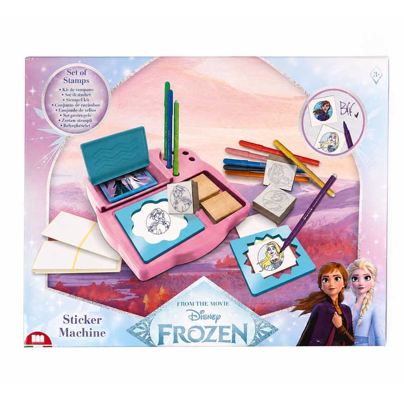 Креативен комплект Frozen 2 със стикери и аксесоари.