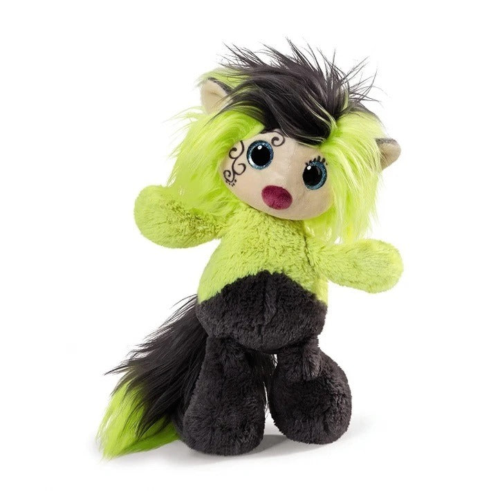 Плюшена играчка Ayumi Joy - 30 cм. Плюшена кукла. Снимка отпред, на бял фон. 