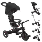 Триколка 4 в 1 GLOBBER EXPLORER TRIKE със сенник, черна