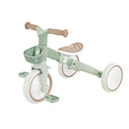 Триколка с родителски контрол 3 в 1 GLOBBER LEARNING TRIKE PLUS ECOLOGIC, мента