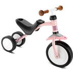 Триколка за деца с регулираема седалка PUKY PUKYMOTO, пастелно розова
