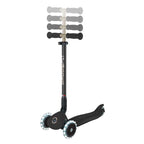 Тротинетка 5 в 1 GLOBBER GO UP DELUXE LIGHTS 360° - черна